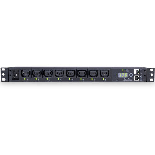 PDU commuté CyberPower RM 1U PDU20SWHVIEC8FNET 20A 8 prises PDU20SWHVIEC8FNET