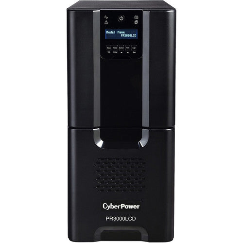 CyberPower Smart App Sinewave PR3000LCD Tour à onde sinusoïdale pure 3000 VA LCD UPS PR3000LCD