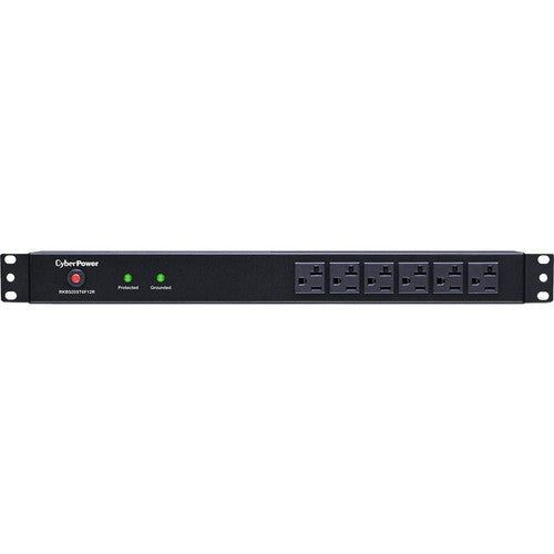 CyberPower Rackbar Surge Suppressor RM 1U RKBS20ST6F12R 20A 18-Outlet RKBS20ST6F12R