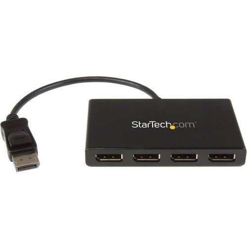 StarTech.com 4-Port Multi Monitor Adapter, DisplayPort 1.2 MST Hub, 4x 1080p, DP Video Splitter for Extended Desktop Mode, Windows Only MSTDP124DP