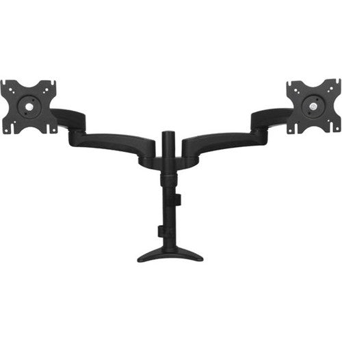 StarTech.com Desk Mount Dual Monitor Arm - Dual Articulating Monitor Arm - Height Adjustable Monitor Mount - For VESA Monitors up to 24" ARMDUAL