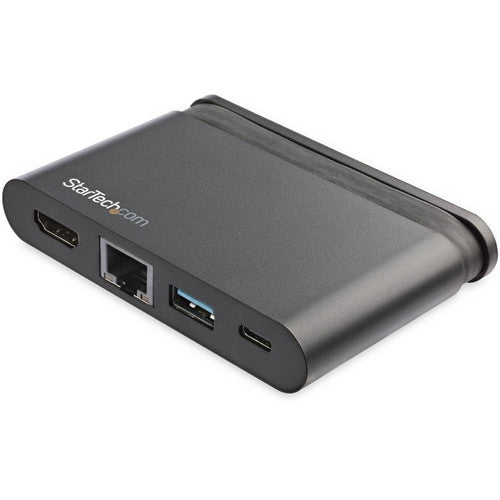StarTech.com USB C Multiport Adapter - USB-C Travel Dock to 4K HDMI, 100W PD 3.0 Pass-Through, USB-A USB-C, GbE - Portable USB Type-C Dock DKT30CHCPD
