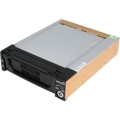 StarTech.com StarTech.com Aluminum Black SATA Hard Drive Drawer - Storage mobile rack - black DRW150SATBK