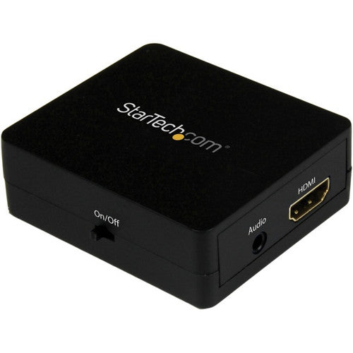 StarTech.com HDMI Audio Extractor - HDMI to 3.5mm Audio Converter - 2.1 Stereo Audio - 1080p HD2A