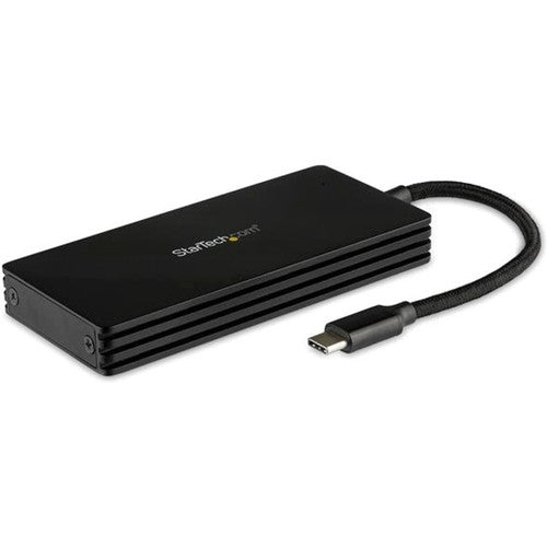 StarTech.com Boîtier SSD M.2 pour disques SATA M.2 - USB 3.1 Gen 2 - Boîtier externe M.2 pour ordinateur portable USB-C - Adaptateur USB M.2 SATA SM21BMU31CI3