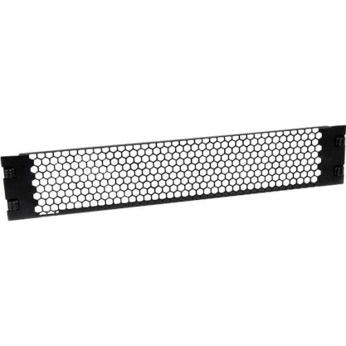 StarTech.com Panneau d'obturation - 2U - Ventilé - 19 pouces - Sans outil - Acier - Noir - Conforme TAA - Panneau de rack vierge - Panneau de remplissage RKPNLTL2UV