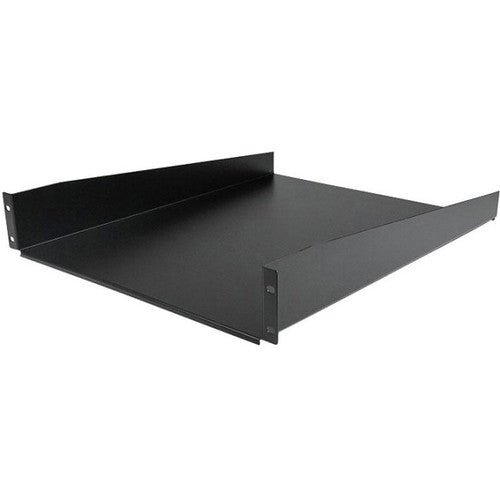 StarTech.com 2U 22in Rack Mount Cantilever Shelf - Fixed Server Rack Cabinet Shelf - 50lbs / 22kg CABSHELF22