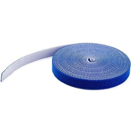 StarTech.com 50ft. Hook and Loop Roll - Blue - Cable Management (HKLP50BL) HKLP50BL