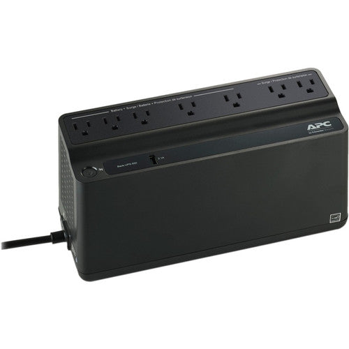 APC by Schneider Electric Back-UPS 650 VA, 120 V, 1 port de chargement USB, Canada BVN650M1-CA