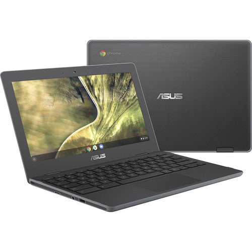 Asus Chromebook C204 C204MA-SS01-CB Chromebook 11,6" - HD - 1366 x 768 - Intel Celeron N4000 Dual-core (2 Core) 1,10 GHz - 4 Go RAM - 32 Go Mémoire Flash - Gris foncé C204MA-SS01-CB