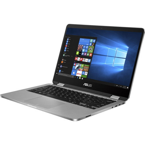 Asus VivoBook Flip 14 J401MA J401MA-SS01-CB Ordinateur portable à écran tactile 14" - HD - 1366 x 768 - Intel Celeron N4000 Dual-core (2 Core) 1,10 GHz - 4 Go de RAM - 64 Go de mémoire flash J401MA-SS01-CB