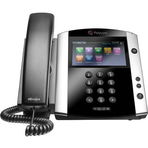 Polycom VVX 601 IP Phone - Wall Mountable, Desktop 2200-48600-001