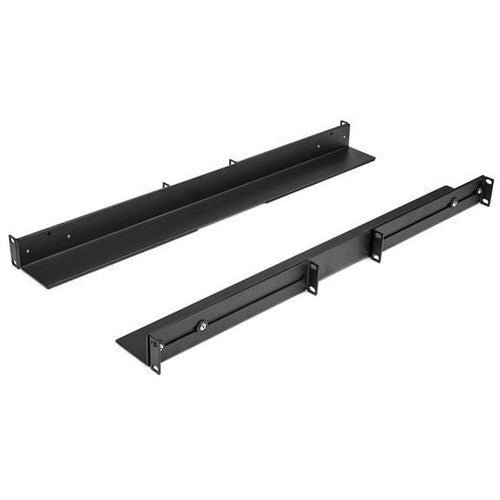 StarTech.com 1U 19" Server Rack Rails 24-36" Adjustable Depth /Universal 4 Post Network/Server/UPS Equipment Mounting Rack Mount Rail Kit UNIRAILS1UB