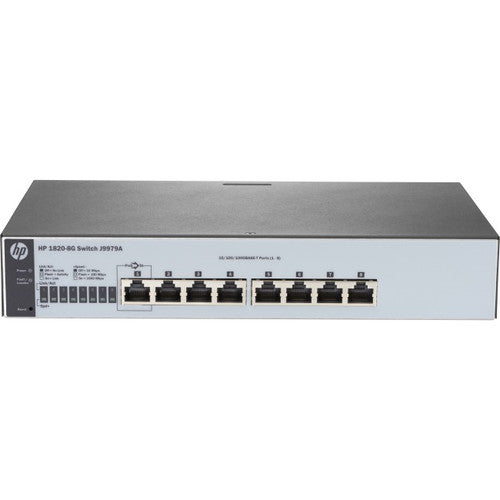 HPE 1820-8G Switch J9979A#ABA