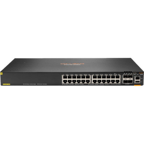 Commutateur Aruba 6200F 24G Class4 PoE 4SFP+ 370 W JL725A#ABA