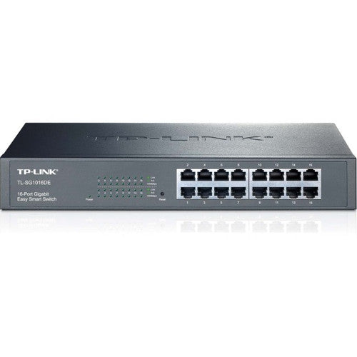Commutateur intelligent facile Gigabit TP-Link 16 ports TL-SG1016DE