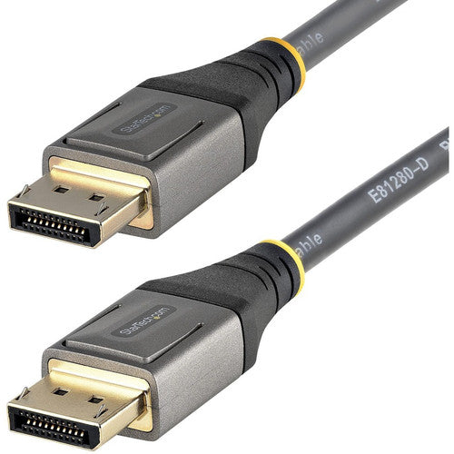 StarTech.com 16ft (5m) VESA Certified DisplayPort 1.4 Cable, 8K 60Hz HDR10, UHD 4K 120Hz Video, DP to DP Monitor Cord, DP 1.4 Cable, M/M DP14VMM5M