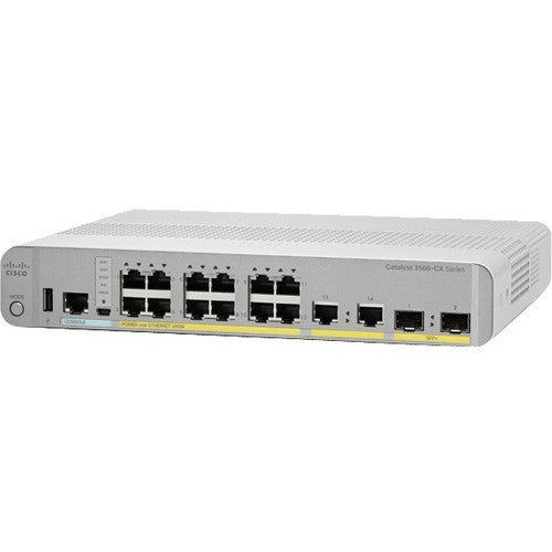 Cisco 3560CX-12TC-S Layer 3 Switch WS-C3560CX-12TC-S