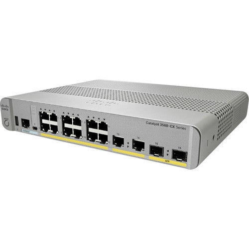 Cisco 3560CX-8PC-S Layer 3 Switch WS-C3560CX-8PC-S