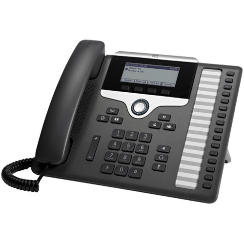 Cisco 7861 IP Phone - Corded - Wall Mountable - Charcoal CP-7861-K9=