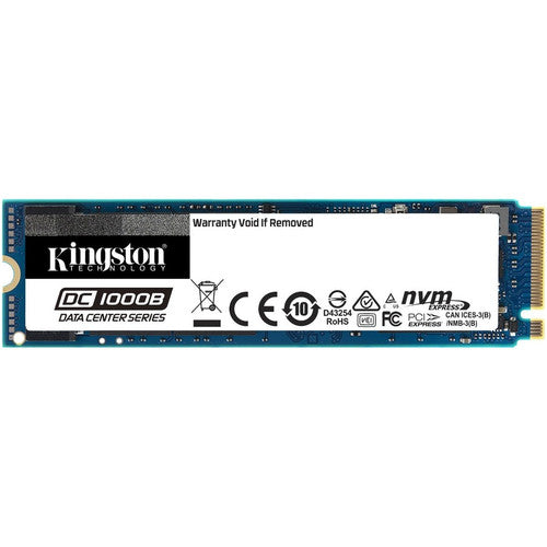 Kingston DC1000B 240 GB Solid State Drive - M.2 2280 Internal - PCI Express NVMe (PCI Express NVMe 3.0 x4) SEDC1000BM8/240G