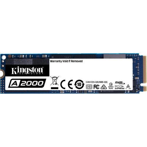 Kingston A2000 1 TB Solid State Drive - M.2 2280 Internal - PCI Express (PCI Express 3.0 x4) SA2000M8/1000G