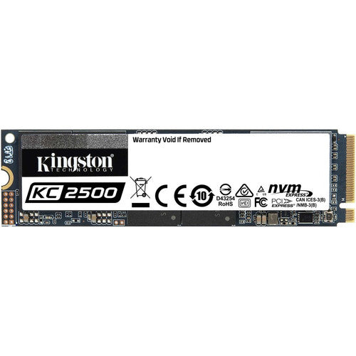 Disque SSD Kingston KC2500 1 To - M.2 2280 interne - PCI Express NVMe (PCI Express NVMe 3.0 x4) SKC2500M8/1000G