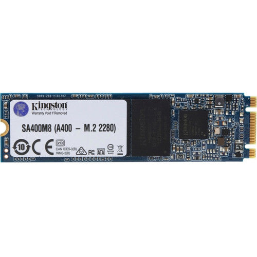 Kingston A400 120 GB Solid State Drive - M.2 2280 Internal - SATA (SATA/600) SA400M8/120G