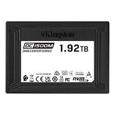 Disque SSD Kingston DC1500M 1,92 To - 2,5" Interne - U.2 (PCI Express NVMe 3.0 x4) - Usage Mixte SEDC1500M/1920G