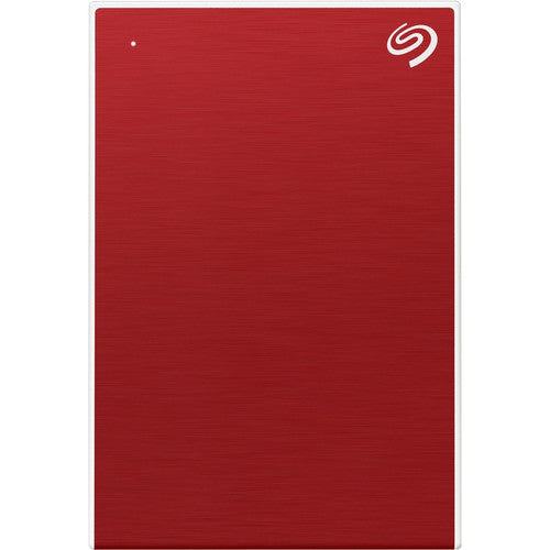 Seagate One Touch STKC4000403 4 TB Portable Hard Drive - 2.5" External - Red STKC4000403