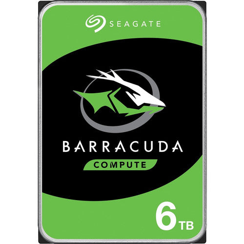 Seagate BarraCuda ST6000DM003 6 TB Hard Drive - 3.5" Internal - SATA (SATA/600) ST6000DM003