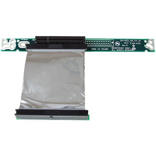 StarTech.com PCI Express Riser Card x8 Adaptateur à emplacement gauche 1U avec câble flexible PEX8RISERF