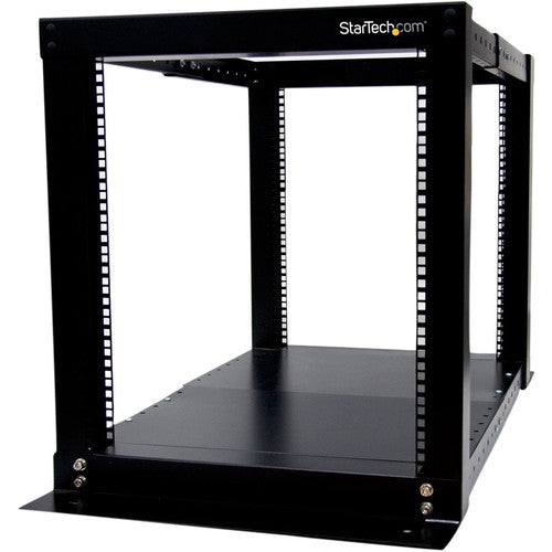 StarTech.com Armoire rackable à cadre ouvert 12U réglable à 4 montants pour équipement de serveur 4POSTRACK12