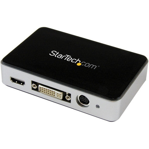 StarTech.com Appareil de capture vidéo HDMI - 1080p - Carte de capture de jeu 60 ips - Carte de capture vidéo USB - avec HDMI DVI VGA USB3HDCAP