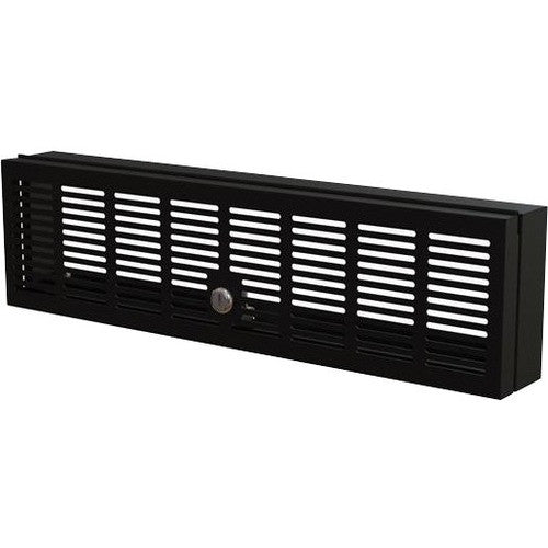 StarTech.com Couvercle de sécurité pour montage en rack 3U 19" – Panneau/cage/porte de verrouillage à charnière pour rack de serveur/armoire réseau, sécurité et contrôle d'accès RKSECLK3U