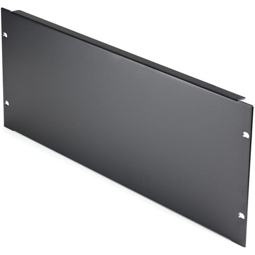 StarTech.com Panneau vierge 4U pour rack 19 pouces, panneau solide de montage en rack pour racks et armoires de serveur/réseau, panneau de remplissage/entretoise/plaque RKPNL4U