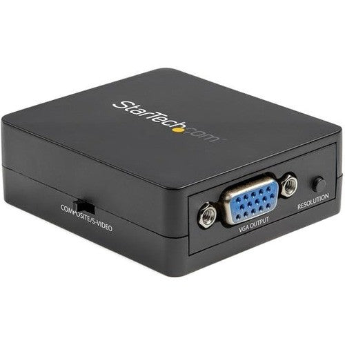 StarTech.com Convertisseur vidéo composite vers VGA - 1920 x 1200 - Scaler vidéo composite - Adaptateur S-Vidéo vers VGA (VID2VGATV3) VID2VGATV3