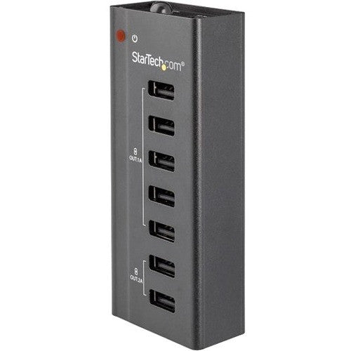 StarTech.com 7-Port USB Charging Station with 5 x 1A Ports and 2 x 2A Ports ST7C51224