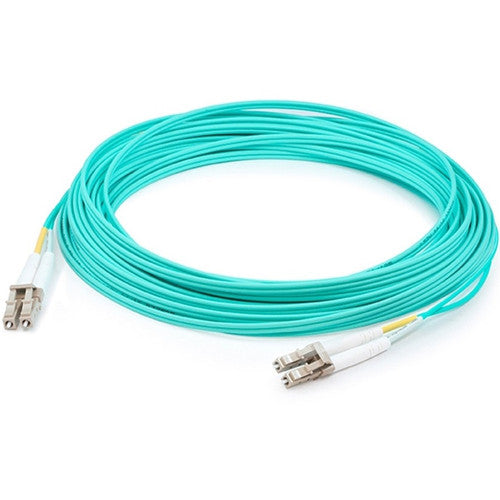 AddOn 3 m fibre multimode optimisée par laser (LOMM) Duplex LC/LC OM4 Aqua Patch Cable ADD-LC-LC-3M5OM4