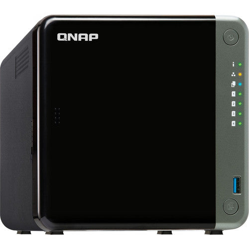 NAS QNAP Professional Quad-core 2,0 GHz avec connectivité 2,5 GbE et extension PCIe TS-453D-8G-US