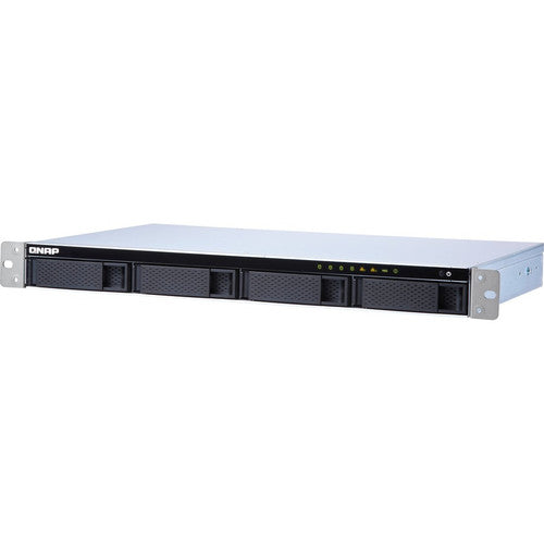 QNAP Short Depth Rackmount NAS with Quad-core CPU and 10GbE SFP+ Port TS-431XEU-8G-US