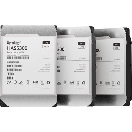 Synology HAS5300 HAS5300-16T Disque dur 16 To - 3,5" interne - SAS (12 Gb/s SAS) HAS5300-16T