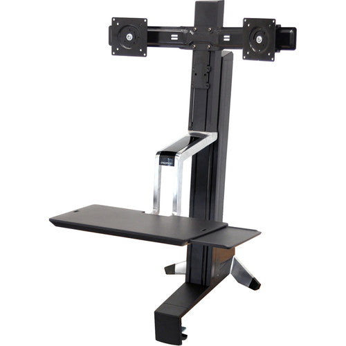 Ergotron WorkFit-S 33-341-200 Poste de travail double assis-debout 33-341-200