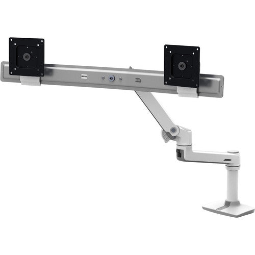 Ergotron Desk Mount for Monitor - White 45-489-216