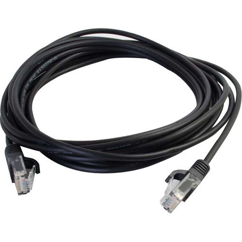 C2G 10 pieds Cat5e câble de raccordement réseau fin non blindé (UTP) sans accroc - noir 01065