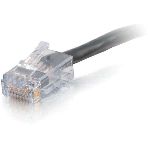 C2G 15 ft Cat6 Non Booted Plenum UTP Unshielded Network Patch Cable - Black 15297