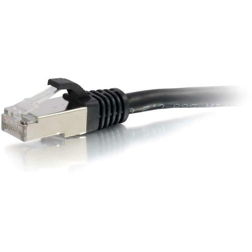 Câble Ethernet C2G Cat6 de 20 pieds - Blindé sans accroc (STP) - Noir 00821