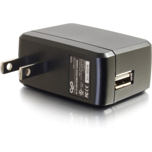 C2G AC to USB Mobile Device Charger, 5V 2A Output 22335