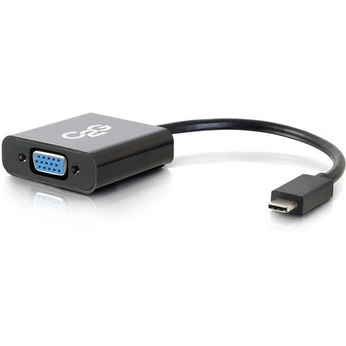 C2G USB-C to VGA Video Adapter-Black 29471