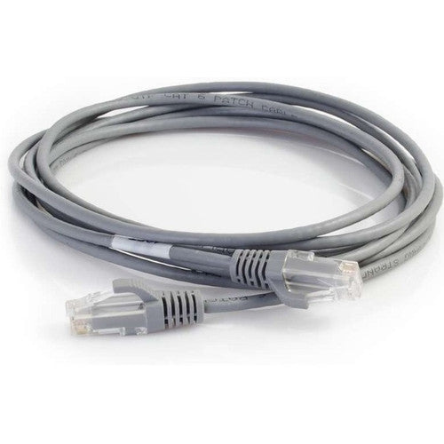 C2G 8ft Cat6 Snagless Unshielded (UTP) Slim Network Patch Cable - Gray 01094